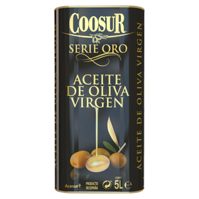 Aceite de Oliva Virgen Serie Oro en Lata 5L